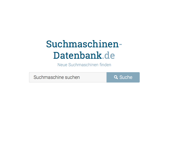 (c) Suchmaschinen-datenbank.de